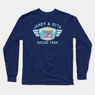 Bluey Grannies, Janet & Rita Racing Team Long Sleeve T-Shirt